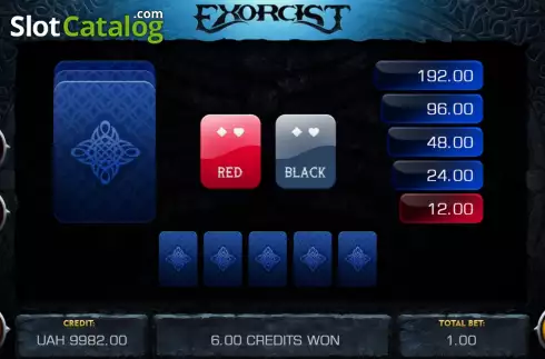 Скрин5. Exorcist слот