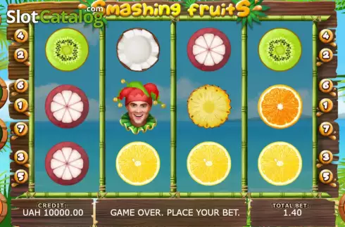 Скрин2. Smashing Fruits слот