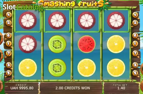 Скрин3. Smashing Fruits слот