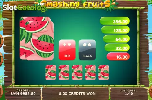 Скрин5. Smashing Fruits слот