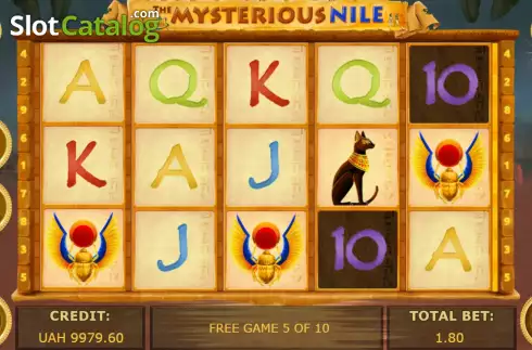 Скрин7. The Mysterious Nile слот