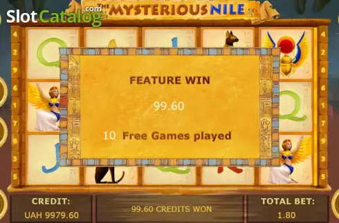 Скрин9. The Mysterious Nile слот