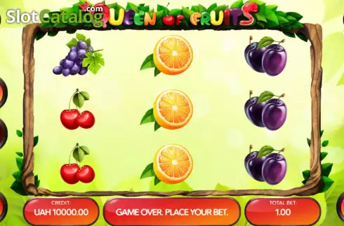 Скрин2. Queen of Fruits слот