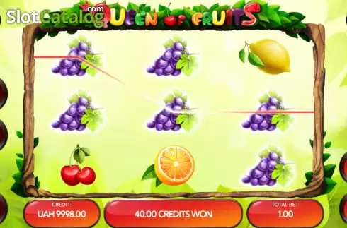 Скрин4. Queen of Fruits слот