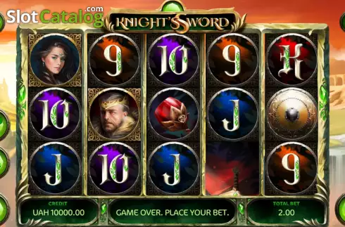 Скрин2. Knight's Sword слот