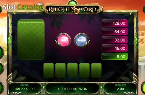 Скрин5. Knight's Sword слот