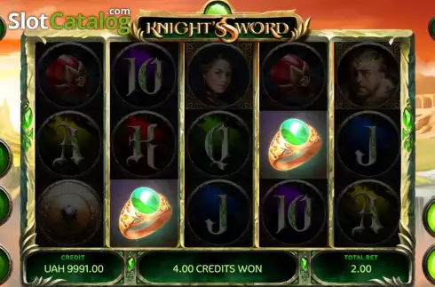 Скрин4. Knight's Sword слот