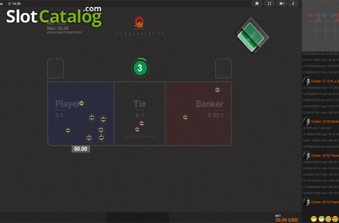 Скрин2. Multiplayer Baccarat (Betixon) слот