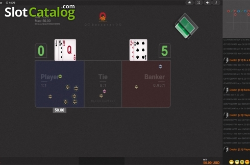 Скрин3. Multiplayer Baccarat (Betixon) слот
