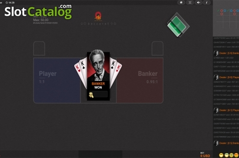 Скрин4. Multiplayer Baccarat (Betixon) слот