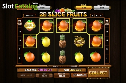 Скрин5. 20 Slice Fruits слот