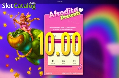 Скрин3. Afrodita Presents слот