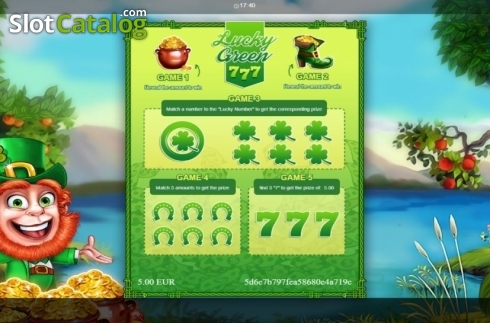 Скрин3. Lucky Green слот