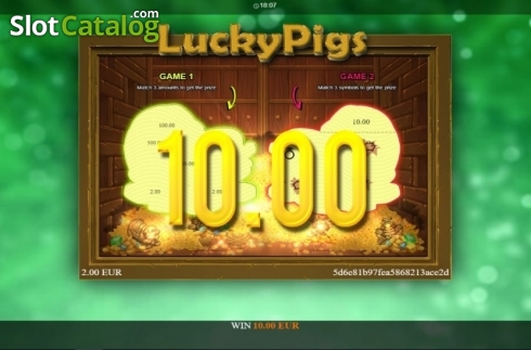 Скрин6. Lucky Pigs слот