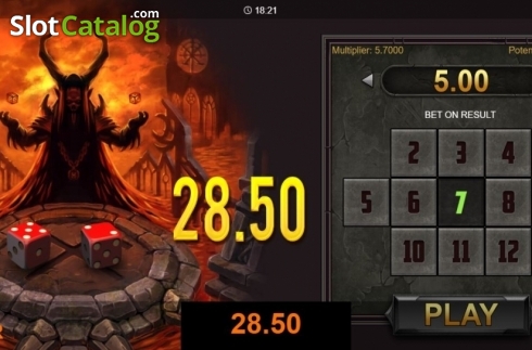 Скрин3. Diabolic Throw слот