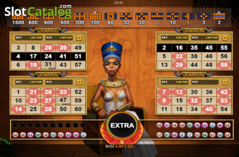 Скрин3. Amarna Glory слот