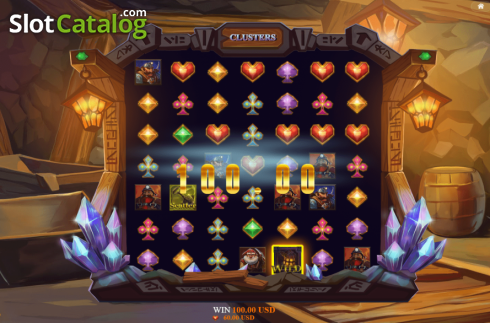 Скрин4. Mines of Glory слот