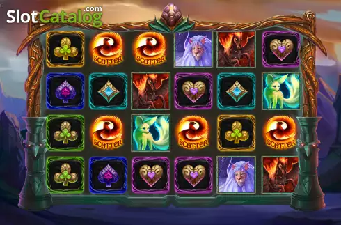 Скрин2. Phoenix Ashes слот