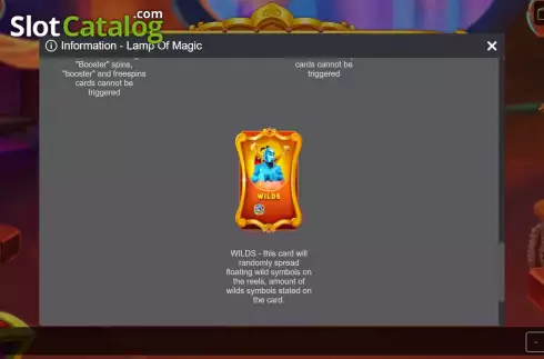 Скрин9. Lamp of Magic PowerUpSpins слот
