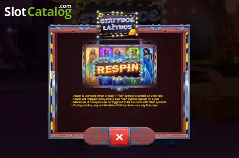 Скрин6. Statybos Lazybos слот