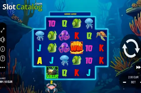Скрин2. Crab Attack слот