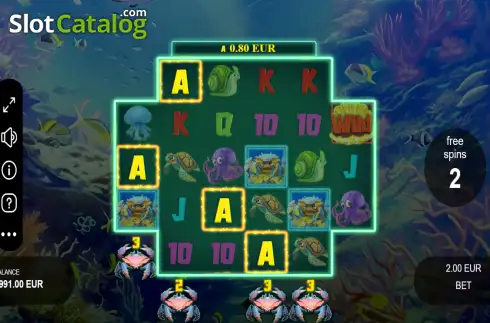 Скрин3. Crab Attack слот