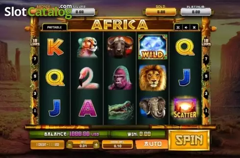 Скрин2. Africa (Betsense) слот