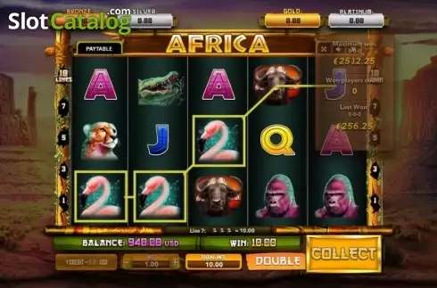 Скрин3. Africa (Betsense) слот