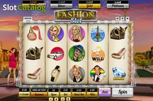 Скрин2. Fashion Slot (Betsense) слот