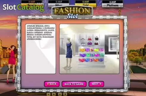Скрин7. Fashion Slot (Betsense) слот