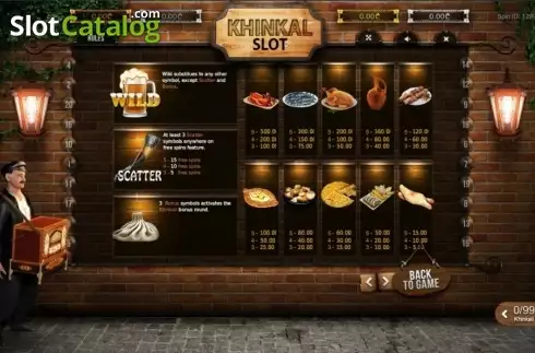 Скрин4. Khinkal Slot слот