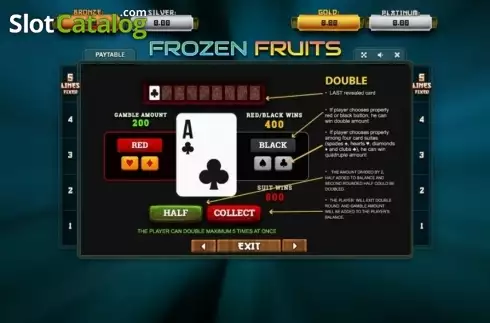 Скрин7. Frozen Fruits (Betsense) слот