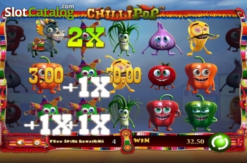 Скрин4. Chilli Pop слот