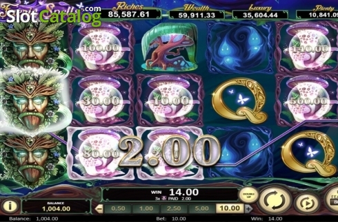 Скрин3. Faerie Spells слот