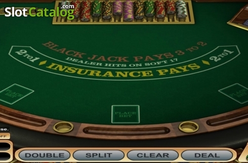 Скрин2. American Blackjack (Betsoft) слот