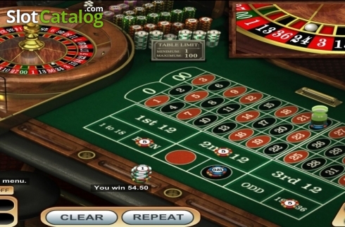 Скрин3. American Roulette (Betsoft) слот