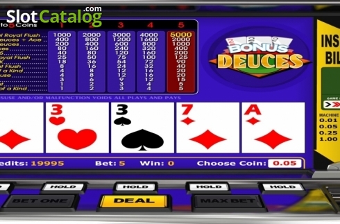 Скрин3. Bonus Deuces (Betsoft) слот