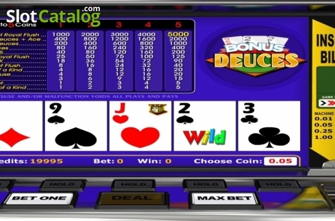 Скрин4. Bonus Deuces (Betsoft) слот