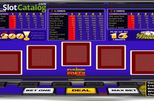 Скрин2. Pyramid Bonus Poker слот