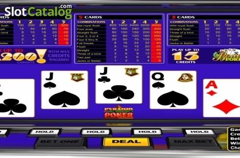 Скрин3. Pyramid Bonus Poker слот