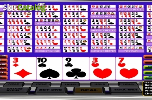 Скрин4. Bonus Poker MH (Betsoft) слот
