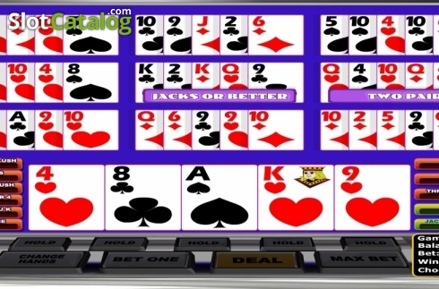 Скрин3. Double Jackpot Poker MH (Betsoft) слот