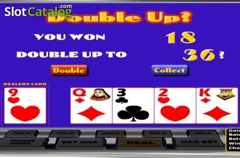 Скрин4. Double Jackpot Poker MH (Betsoft) слот