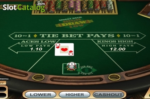 Скрин3. Draw High Low (Betsoft) слот