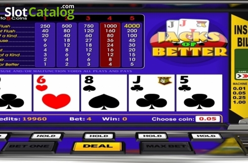 Скрин4. Jacks or Better (Betsoft) слот