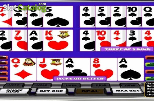 Скрин4. Jacks or Better MH (Betsoft) слот