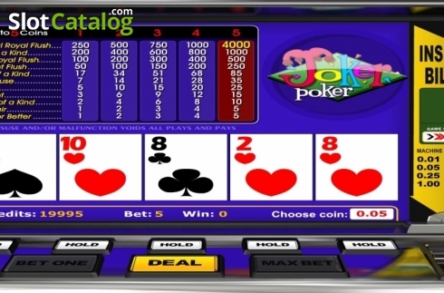 Скрин2. Joker Poker (Betsoft) слот