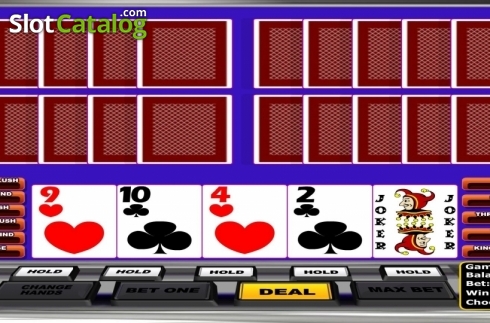 Скрин2. Joker Poker MH (Betsoft) слот