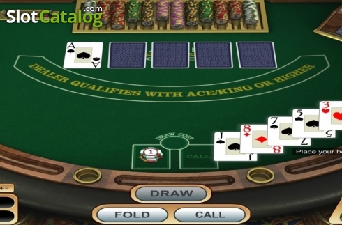 Скрин3. Oasis Poker (Betsoft) слот