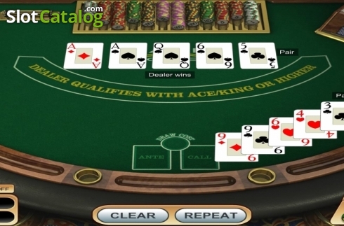 Скрин5. Oasis Poker (Betsoft) слот